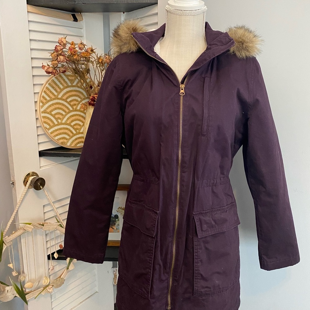 Gap Sherpa-lined coat